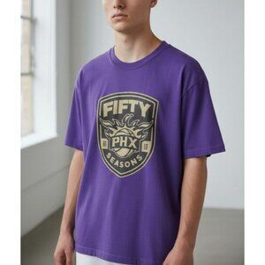 Phoenix Suns Fifty Seasons Purple Coca-Cola Frys Tip Off Shirt
